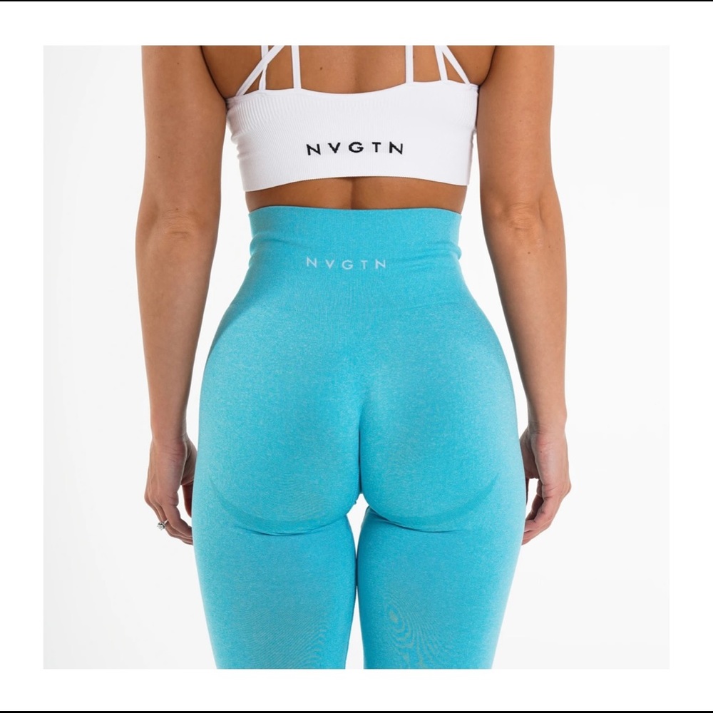 NVGTN Aqua Reveal Seamless Leggings- M